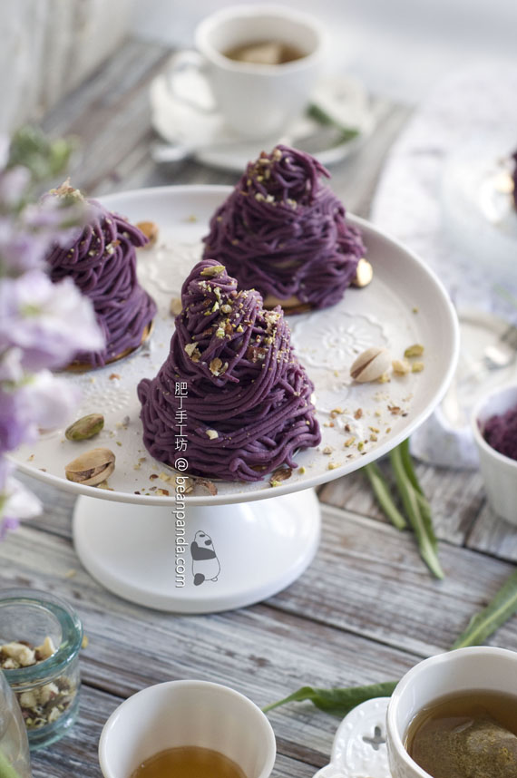 紫薯蒙布朗【浪漫驚喜】Purple Sweet Potato Mont-blanc