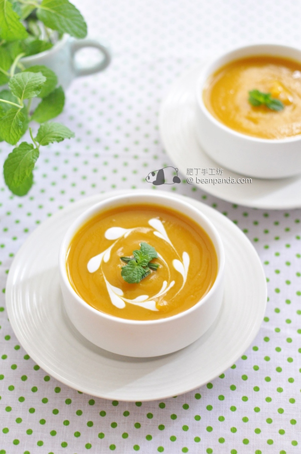 南瓜蔬菜濃湯【營養豐富】Pumpkin Soup