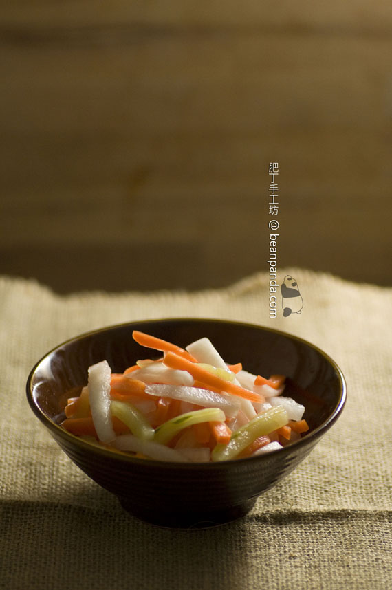 醃酸青瓜蘿蔔【清脆爽口】Crisp Carrot Diakon Pickles