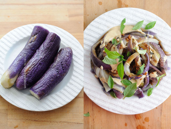 Steamed Eggplant