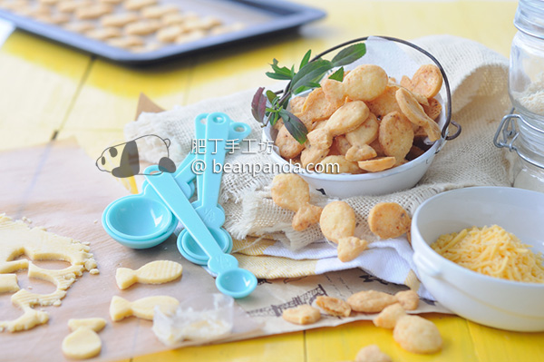 小金魚起司餅乾【無人工香料/無麩質】Homemade Goldfish Crackers