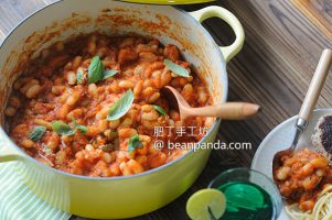 Homemade Baked Beans in Tomatoes Sauce Recipe 自製茄汁焗豆   真食材 / 沒有色素無茄膏番茄醬