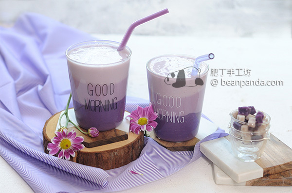 芋頭豆奶沙冰／芋頭冰淇淋【蜜芋頭二吃】Taro Smoothie & Icecream