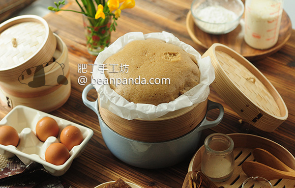 Cantonese Steamed Sponge Cake “Ma Lai Go” (Baking Powder Free)