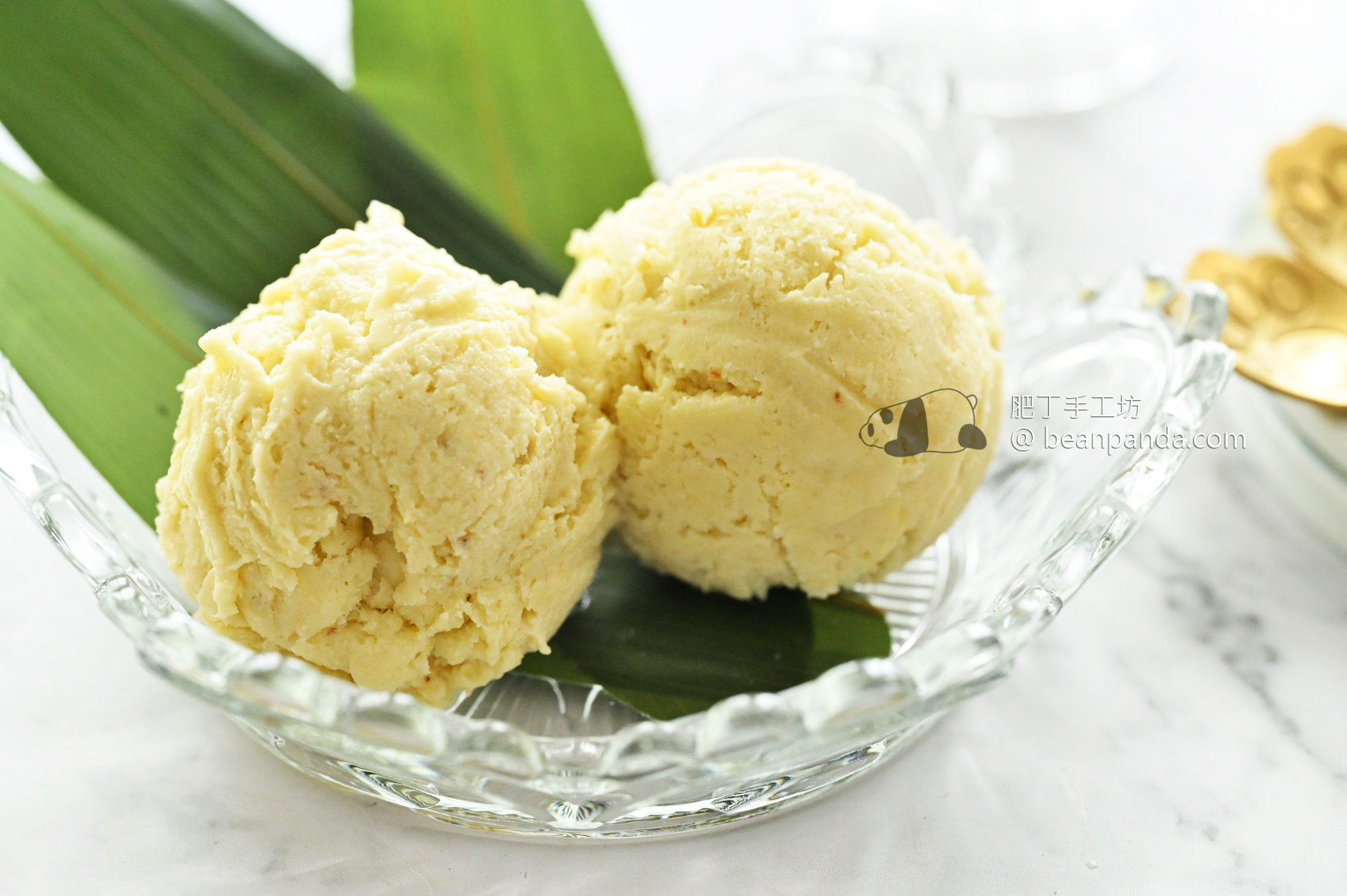 3 Ingredients Diary Free Durian Icecream